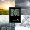 Stacja pogodowa – elektroniczna, bezprzewodowa, czarna - 11 ['stacja pogodowa', ' domowa stacja pogodowa', ' temperatura', ' temperatura otoczenia', ' kontrola temperatury', ' termometr elektroniczny', ' termometr wewnętrzny', ' wilgotnościomierz', ' termometr z higrometrem', ' termometr z wilgotnościomierzem', ' wilgotnościomierz powietrza', ' stacja pogodowa']
